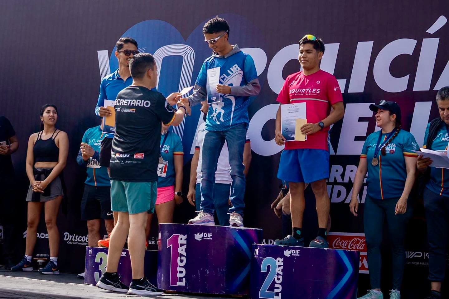 Más de mil 200 personas participaron en la primera Carrera Atlética “Yo con Policía Morelia”