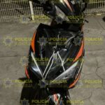 Policía Morelia recupera motocicleta robada en el fraccionamiento Villas de Oriente