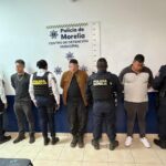 Policía Morelia asegura armas de fuego y detiene a tres personas en la colonia San Pascual